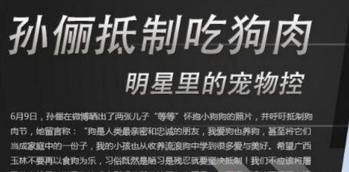 养狗吃肉的省份？（玉林养狗条例）