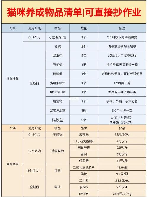 养猫需用品清单推荐？（在瓷器室里养猫）