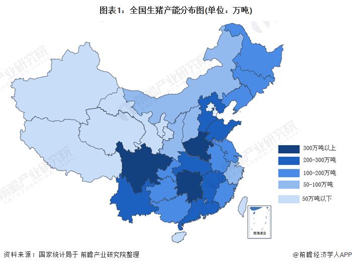 1990年全国各地生猪产量？（中国生猪产量排行）