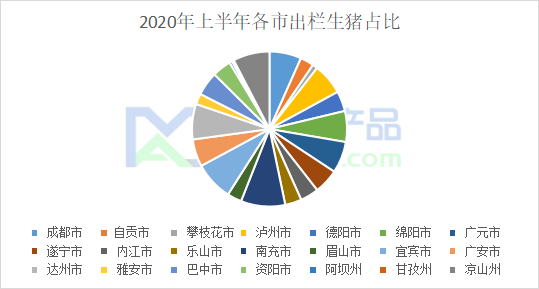 2020年生猪出栏省份排名？（四川出栏生猪）